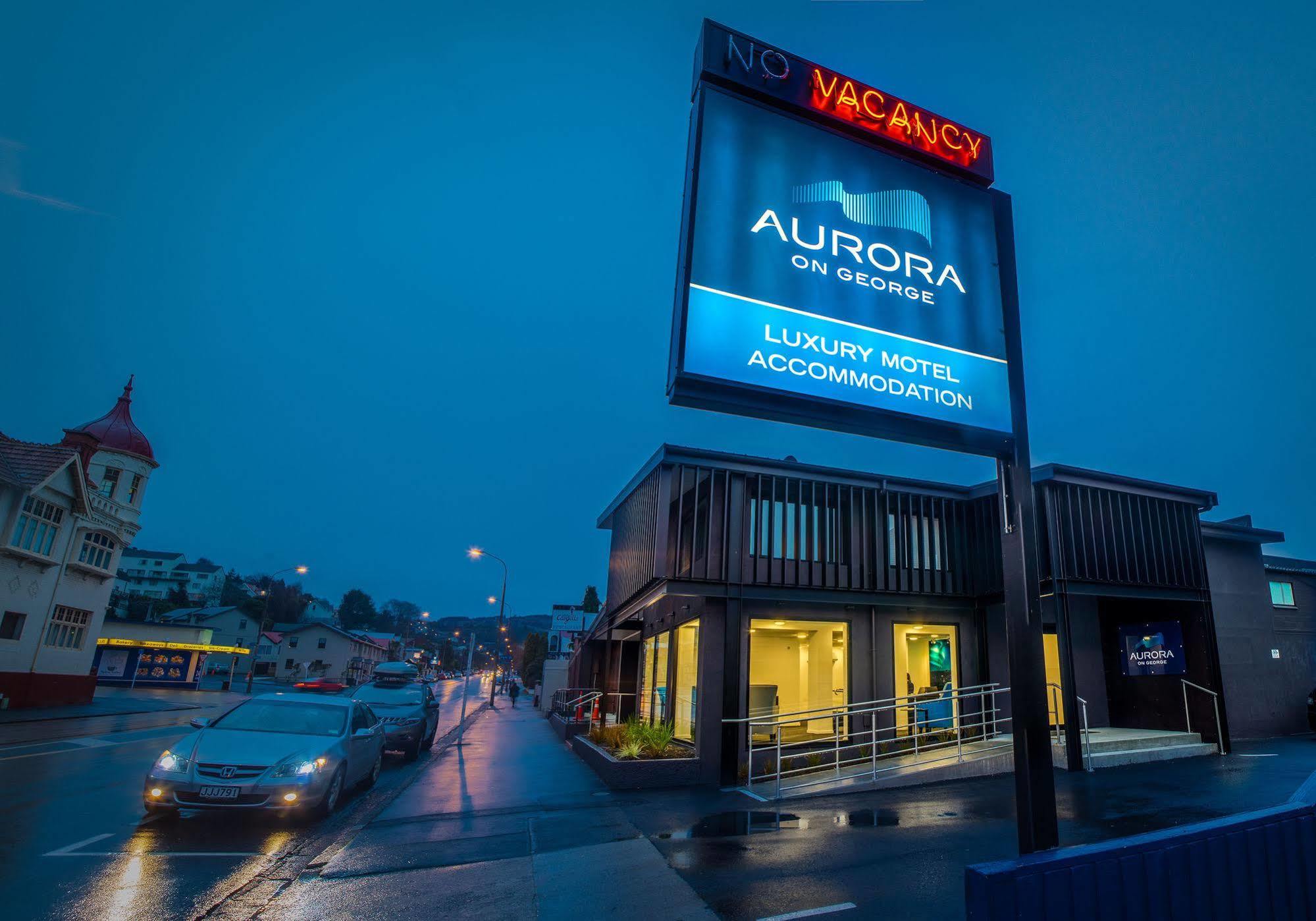 Aurora On George Motel Dunedin Dış mekan fotoğraf